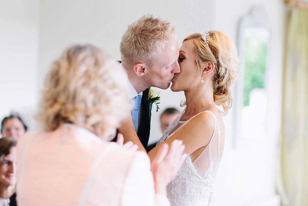 Wedding Kiss Trebah