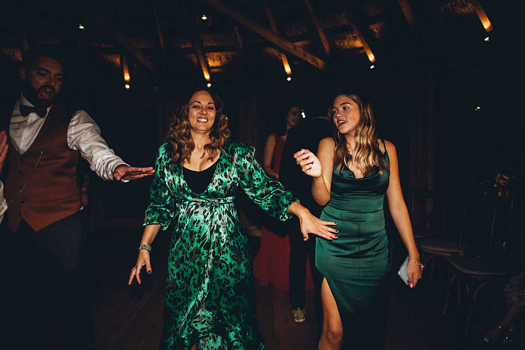 Dancing at a Brickhouse Vineyard wedding