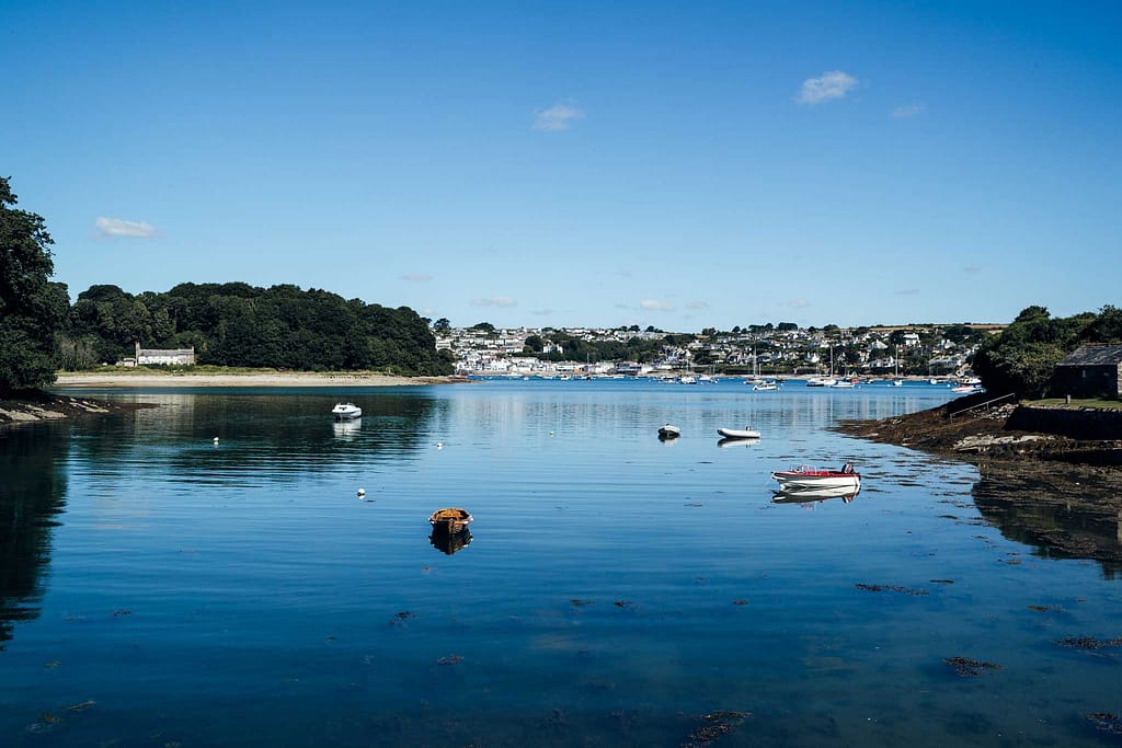 View to St Mawes from Place Manor