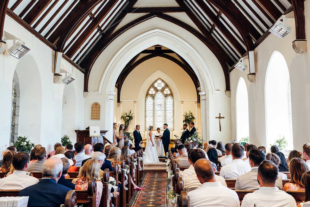 St mawes church wedding