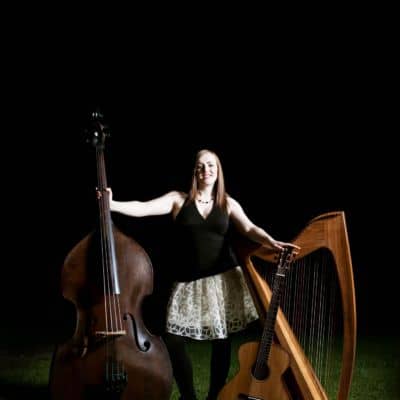 Rachel Hair Scottish Harp Player PR Shoot